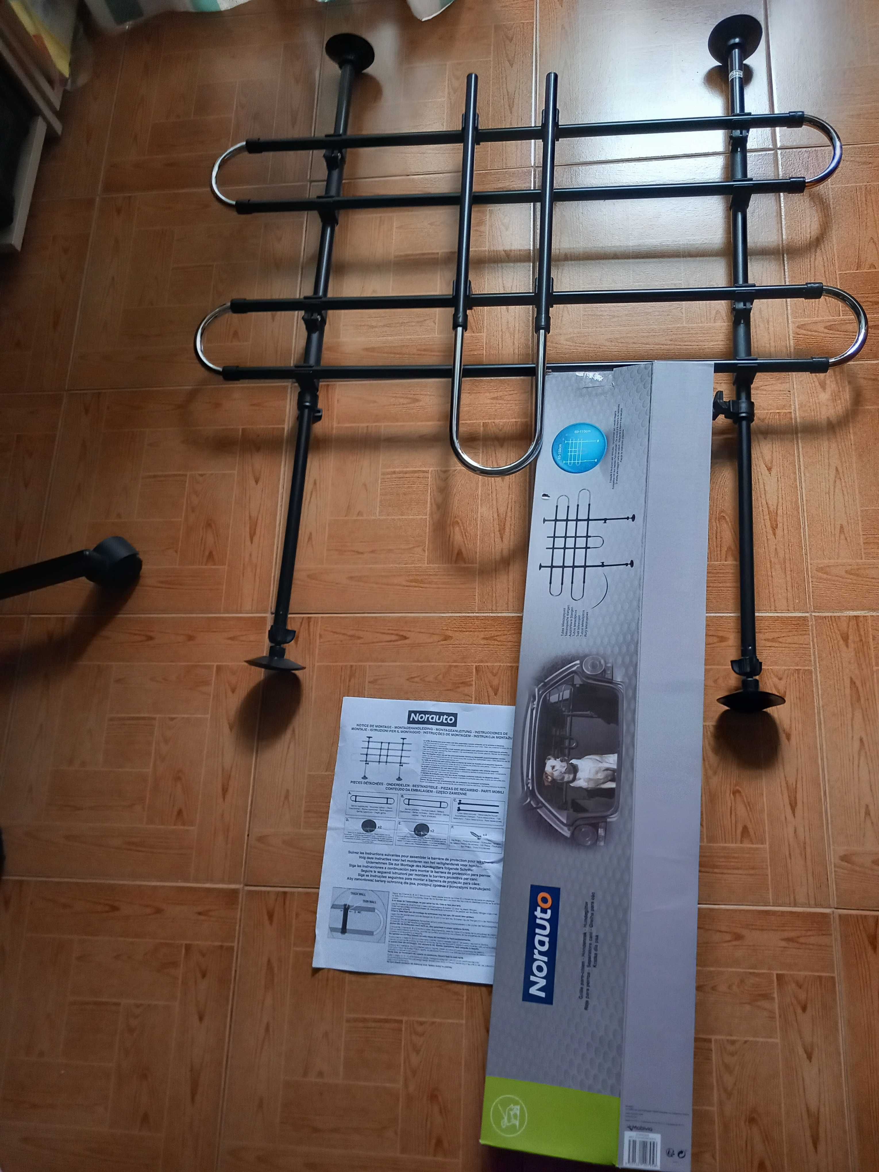 Grelha de protecção para animais para bagageira de automóvel, nova