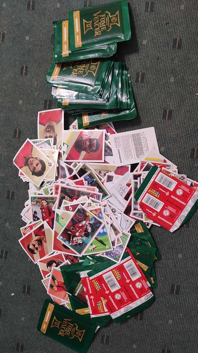 Lote 560 Cromos de Futebol Fome de Vencer