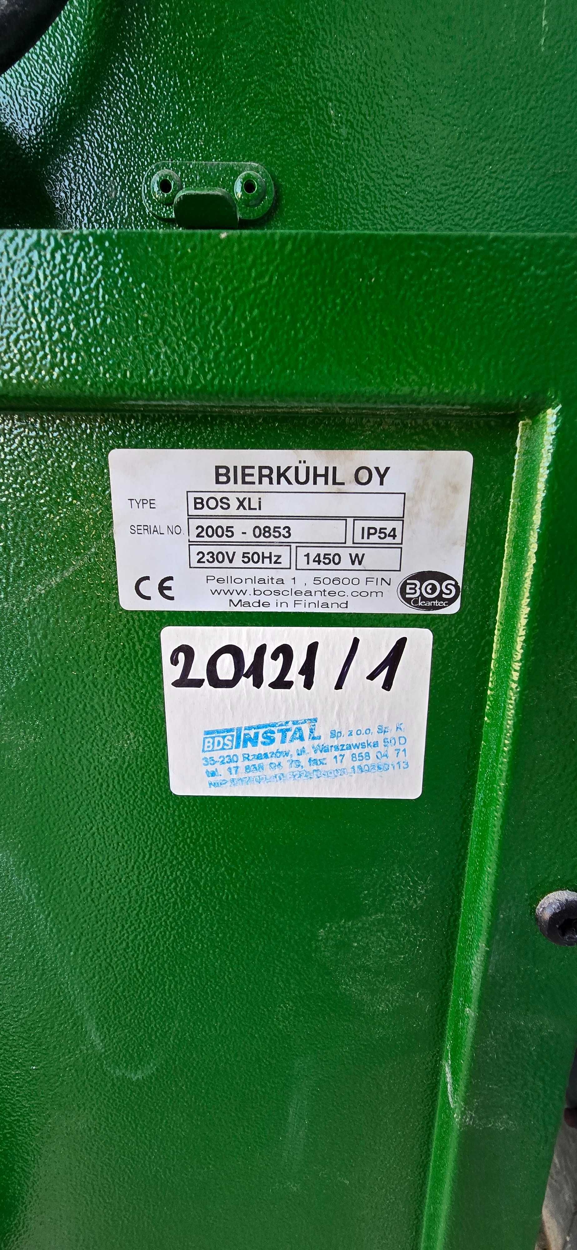 Podciśnieniowy oczyszczacz BOS CLEAN XLi BKT 5400 m³/h + Cleaner 750P