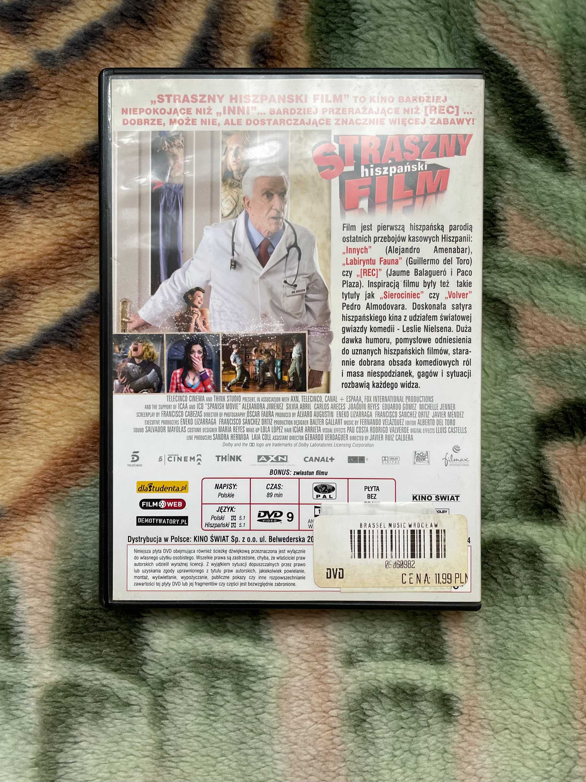 Straszny Hiszpański Film DVD