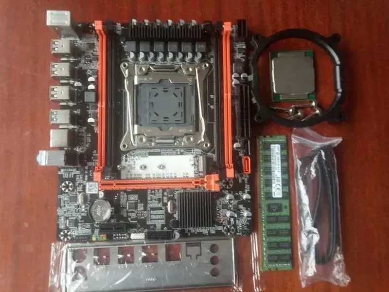 Комплект x99 Atermiter X99 +E5-2640v3 . 2650v4 +16 DDR4 2011v3(КУЛЕР)