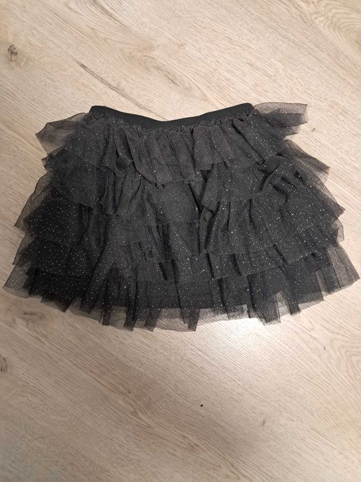 Świecąca spódniczka r. 98/104 szara r. 98
