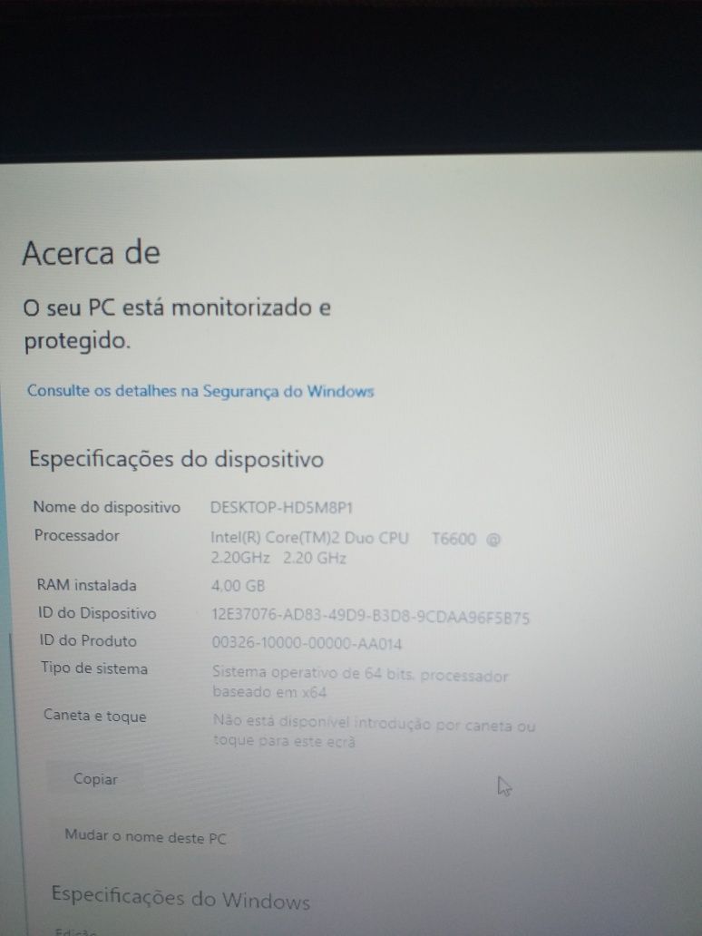 Portátil Acer Aspire 5738DG