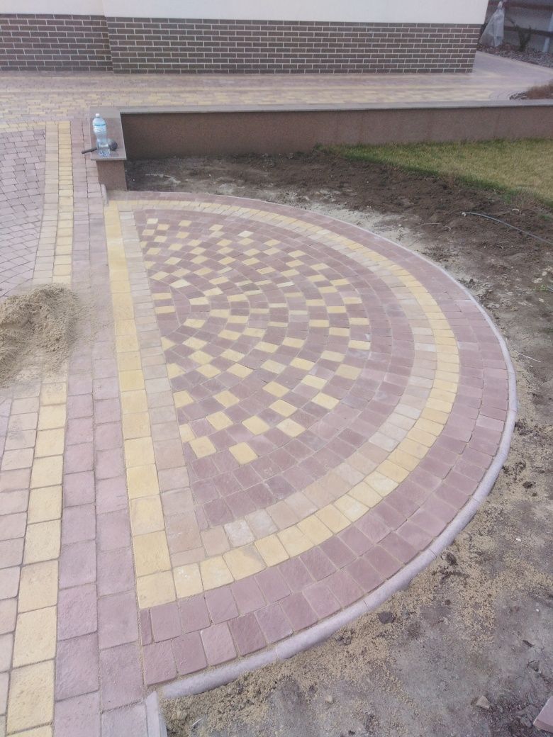 Правый берег СКИДКИ! Укладка тротуарной плитки