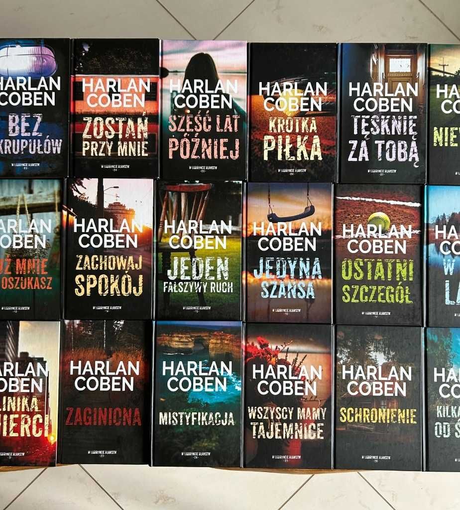 W labiryncie kłamstw - Harlan Coben zestaw 28 książek