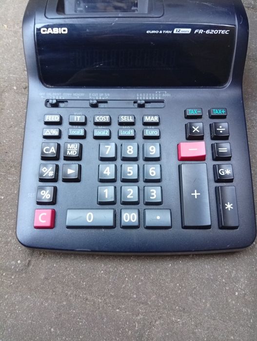 Casio FR-620TEC kalkulator z drukarka