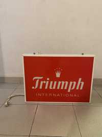 Triumph reclame luminoso publicidade