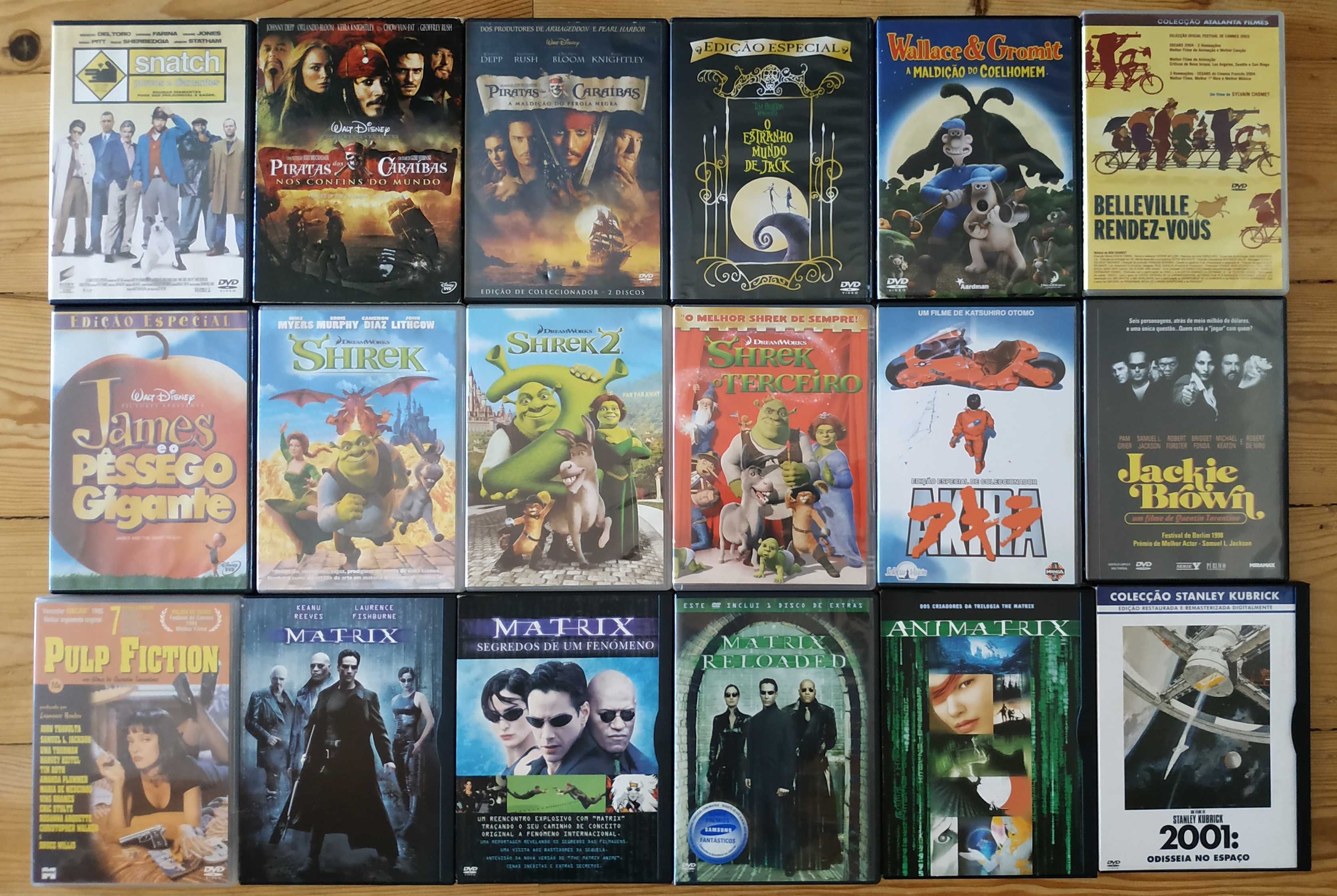 Filmes originais em DVD e VHS