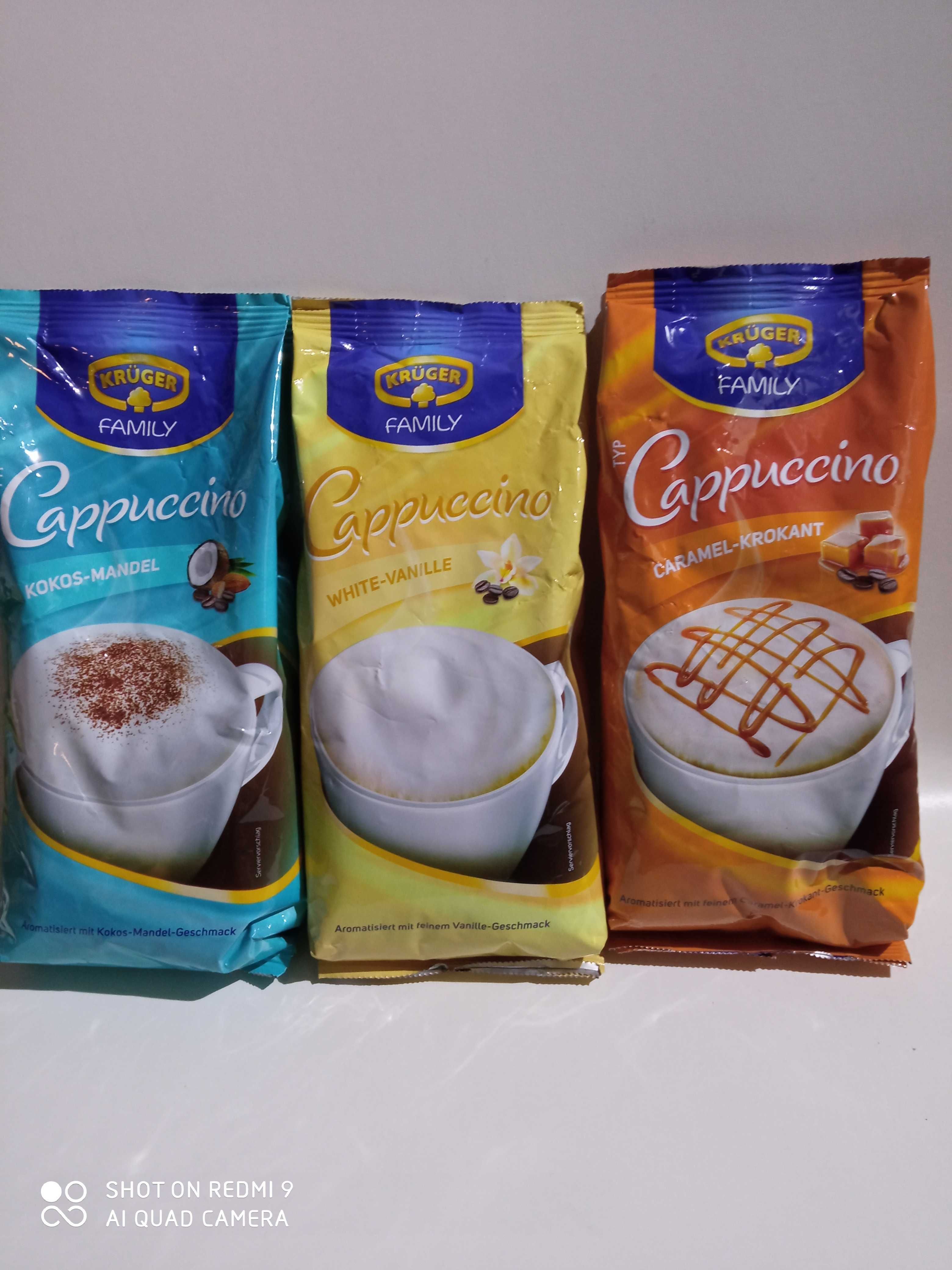 Kruger Cappuccino 500 g różne rodzaje