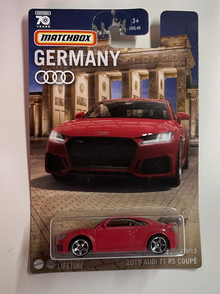 Matchbox 2023 Germany 2019 Audi TT RE coupe