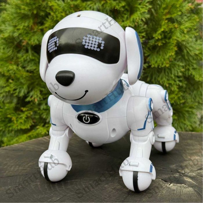 Собачка на радиоуправлении Duke синий, Собака на пульте, Собака-робот