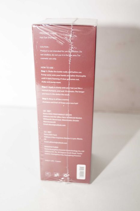 1624 Szampon koloryzujący 3w1 do włosów czerwonych NOVA HAIR 200ml