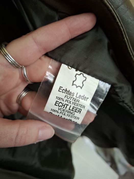 Real Leather kurtka skórzana khaki r. XL