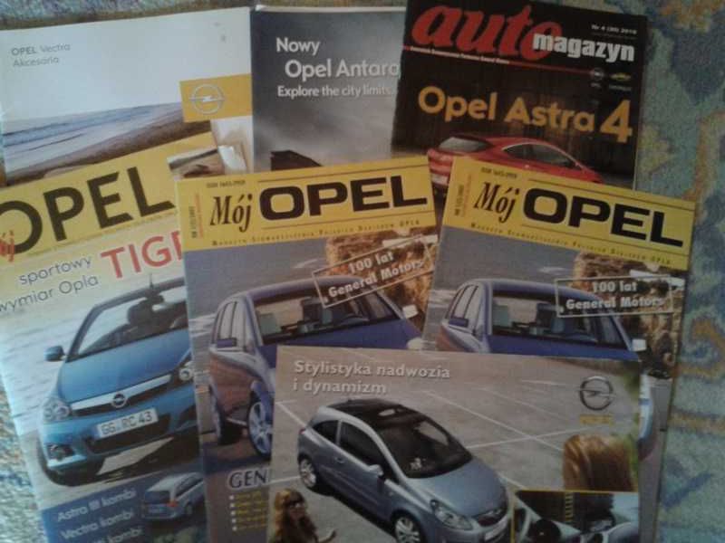 OPEL Auto magazyn nr 4/2010 i kilka prospektów