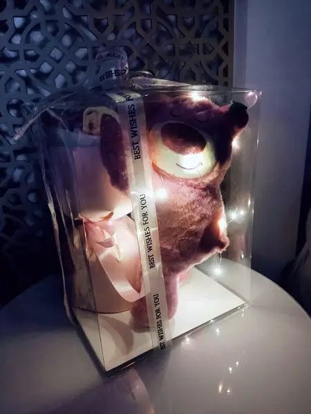 Ведмедик LED на подарунок