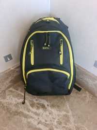 Рюкзак Hi-tec чорний з жовтим