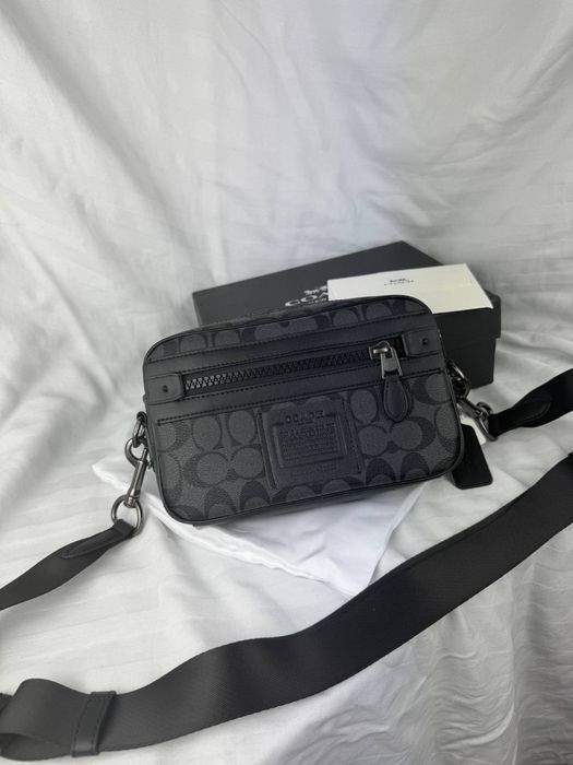 ОРИГИНАЛЬНАЯ Мужская сумка-мессенджер Coach crossbody | Чоловіча сумка