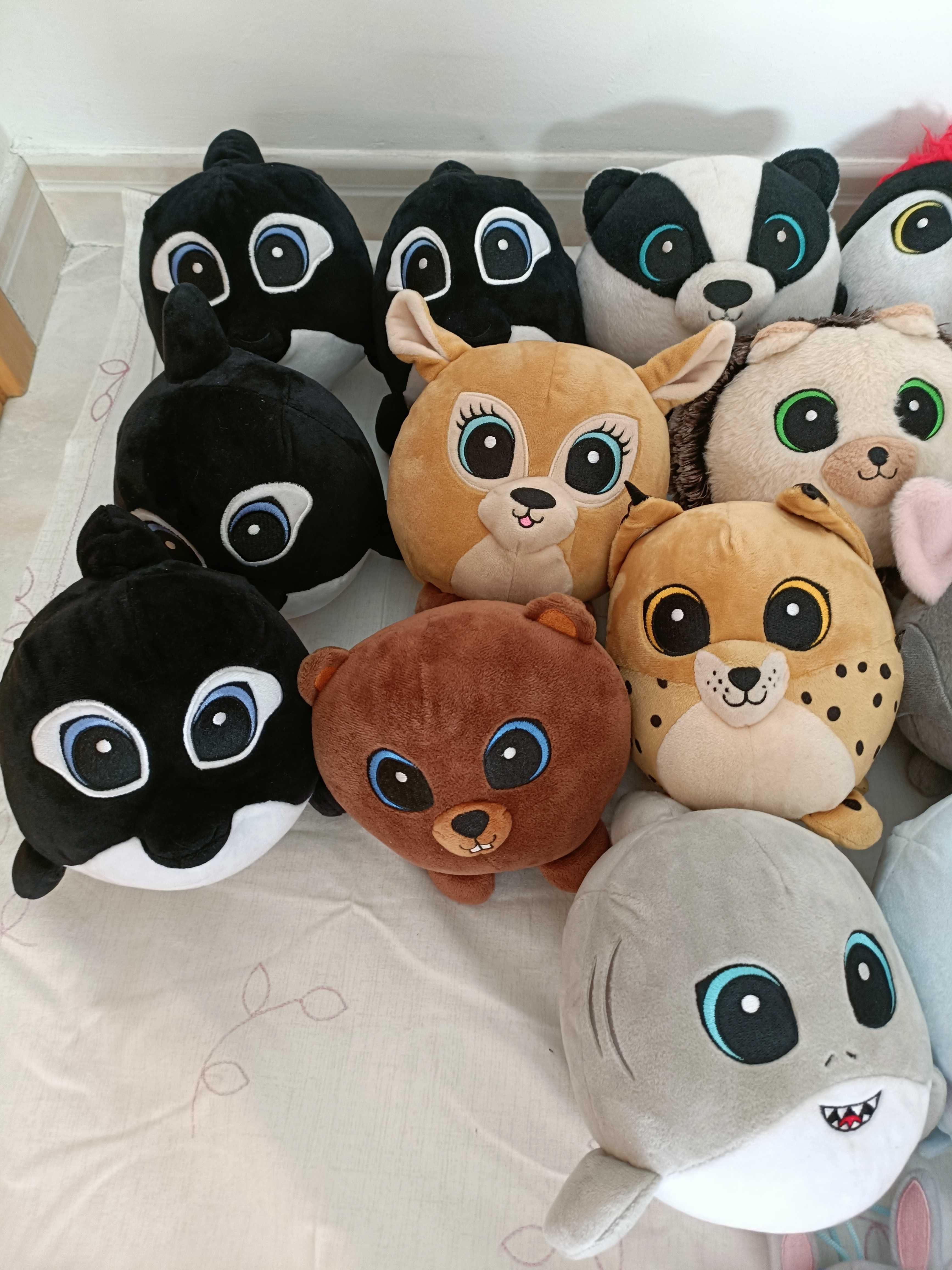 Peluches do Bando do Bosque e do Mar