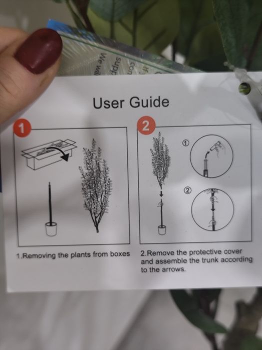 Sztuczne drzewko eukaliptus 150 cm Fopamtri – NOWE