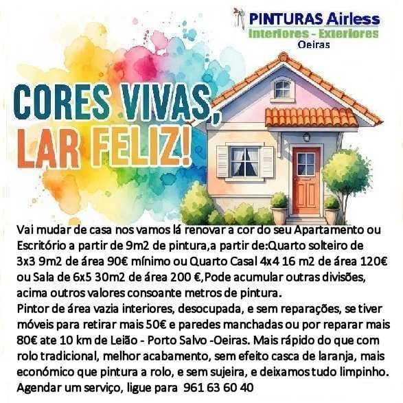 Vai mudar de casa nos vamos lá renovar a cor da sua casa