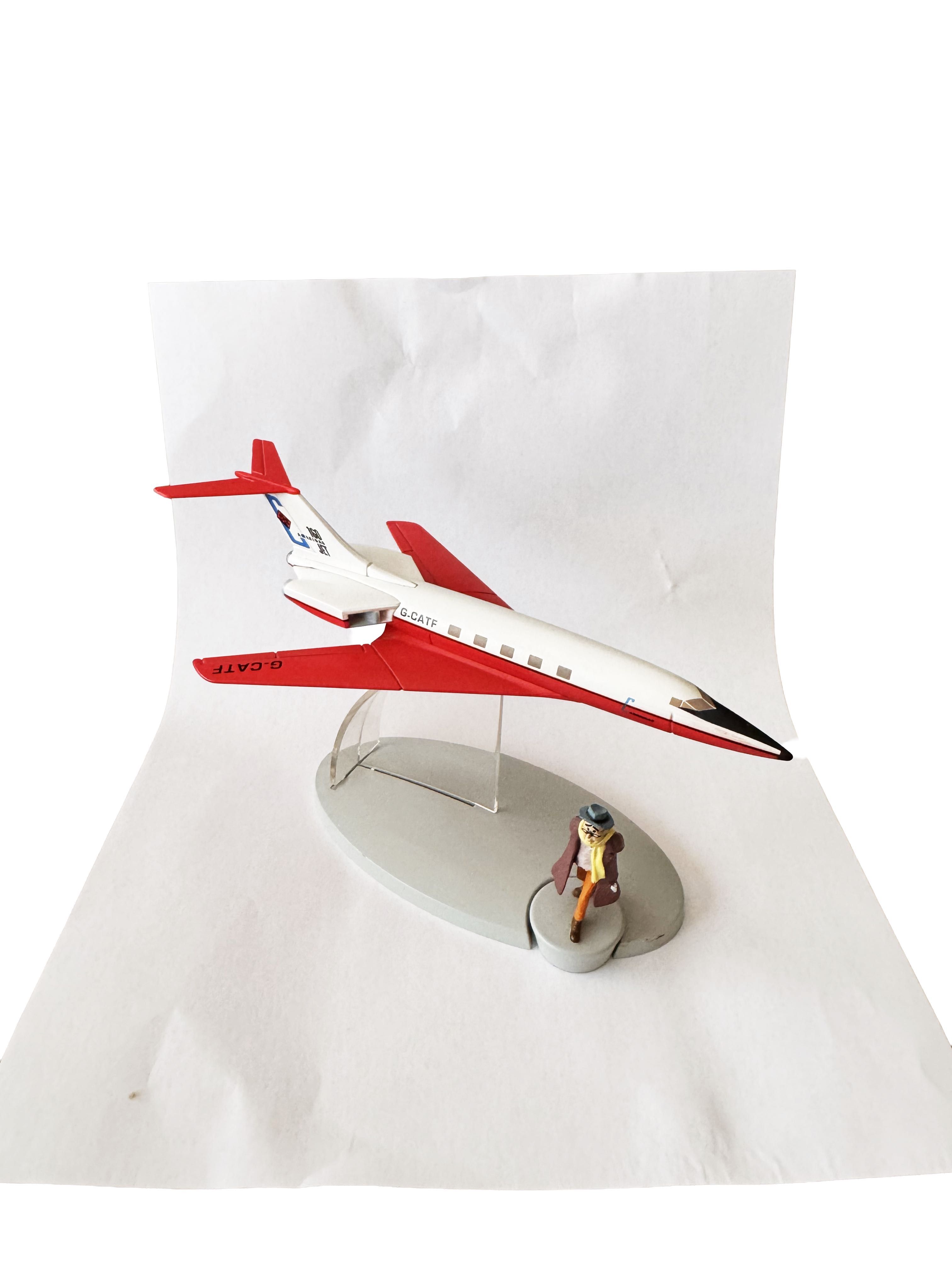 Tintin JET AIRCRAFT THE CARREIDAS 160 3 "Flight 714 to Sydney"