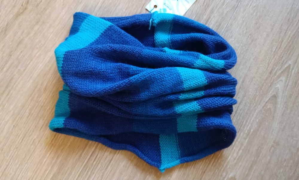 NOWY komin z wełny z alpaki hand made