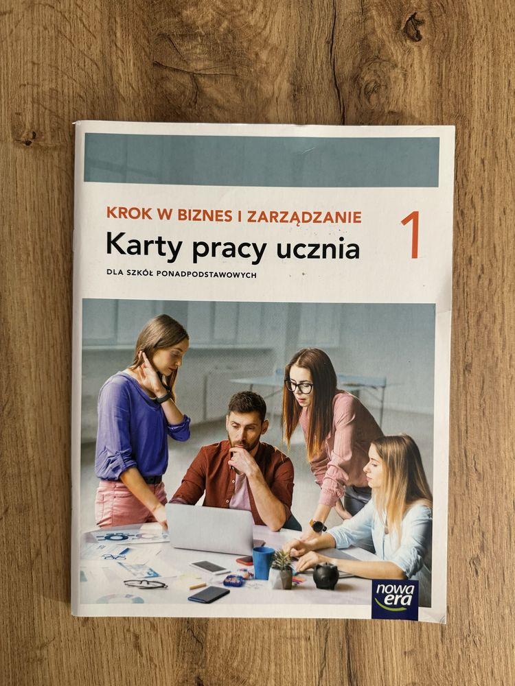 Krok w biznes i zarządzanie 1 - karty pracy ucznia