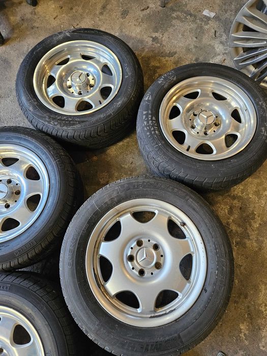 Felgi 5x112 r15 15" x 7J Mercedes A170 SLK Klasyk alusy chrom