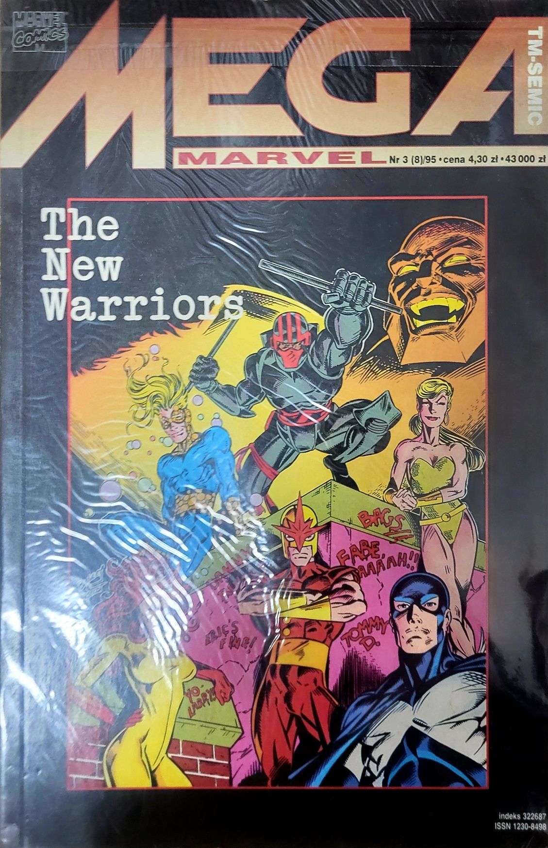 Komiks MEGA MARVEL The New Warriors 3(8)/95 BDB