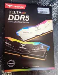 Оперативная память Team Group Delta RGB DDR5 8000MHz 32GB (2x16) WHITE
