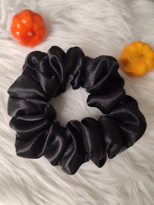 Scrunchie do włosów rozm M Satyna