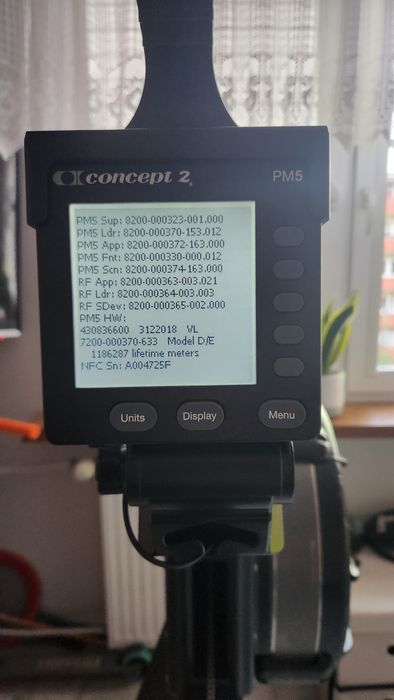 Wioślarz Concept2 Model E PM5