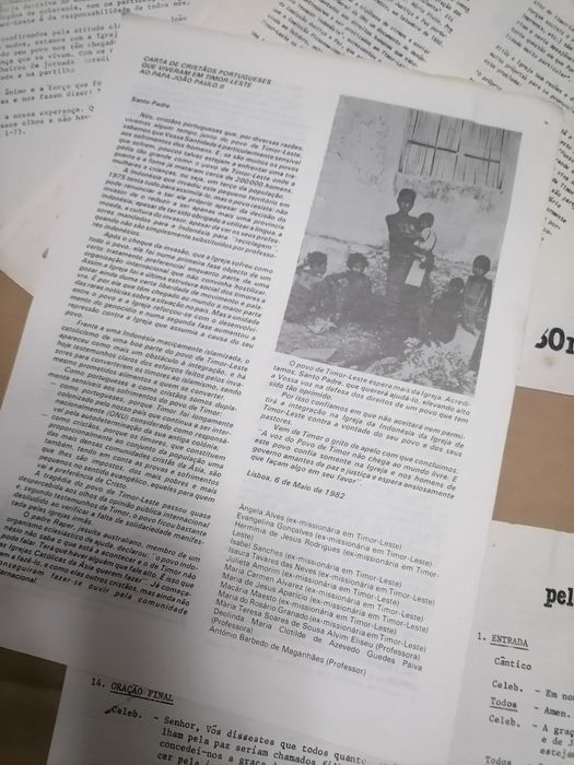 Boletim/Política Timor - Leste 1983 A Paz é Possível