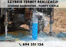 Studnie głębinowe / wiercenie studni / pompy ciepła/ szybko wrocław