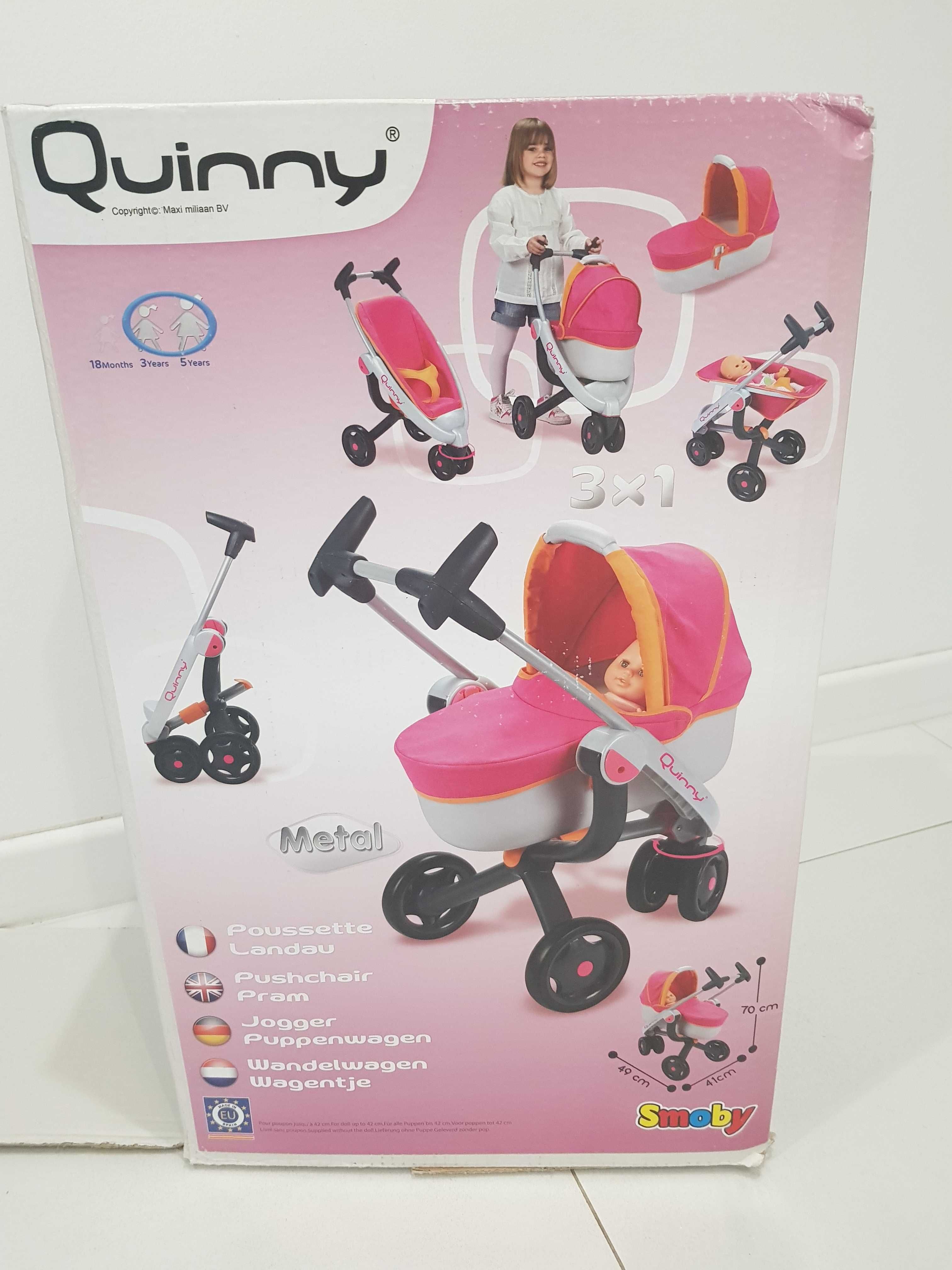 Wózek zabawkowy Quinny Smoby