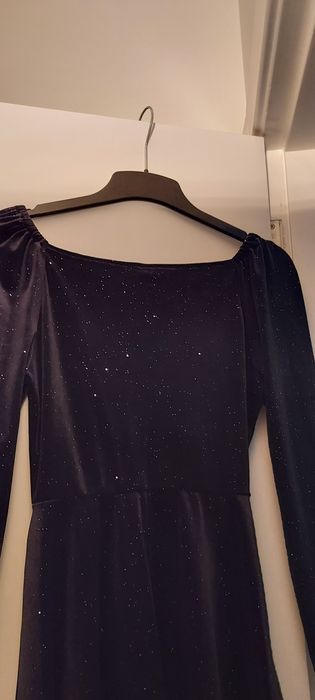 Vestido em veludo T. S  NOVO