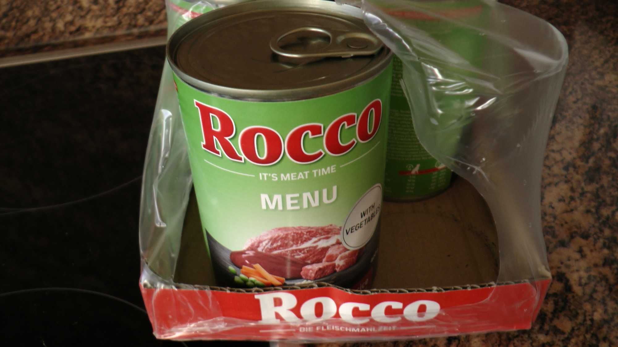 Rocco Menu,  wolowina z warzywami i ryżem 2x400g