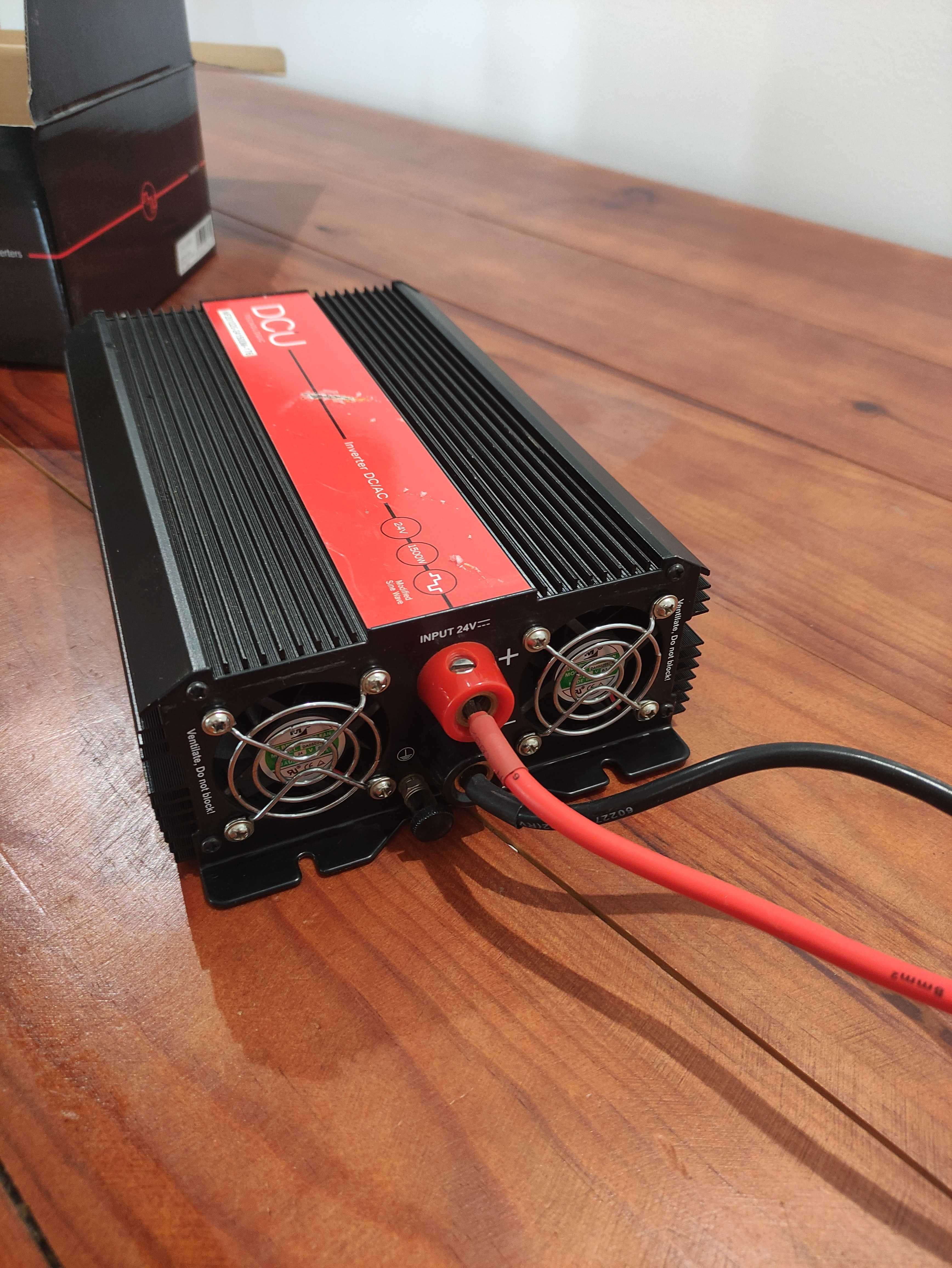Inversor de corrente 1500W 24V