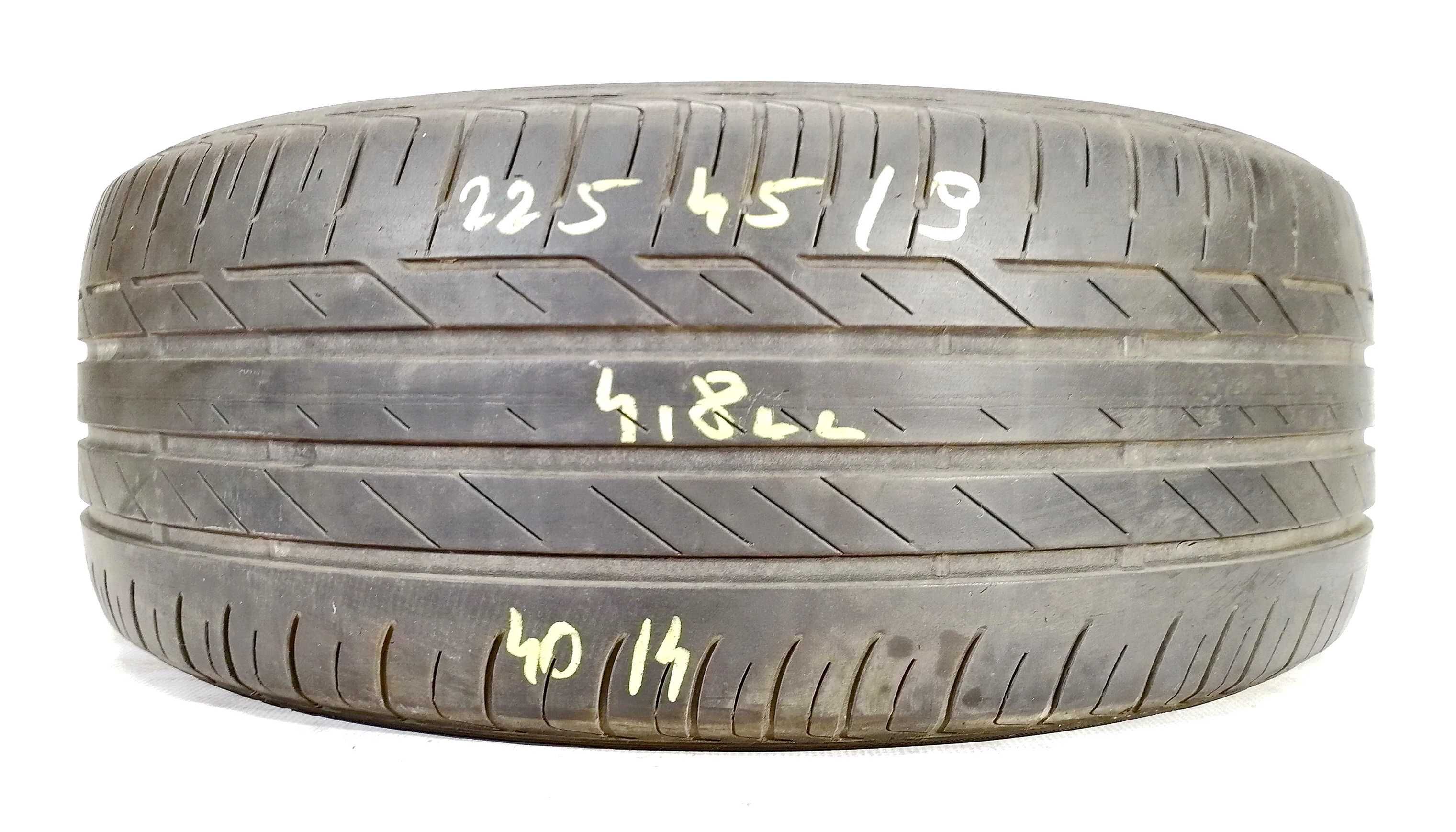 2x 225/45 R19 Bridgestone T001 opony letnie 5 mm / Świdnik montaż