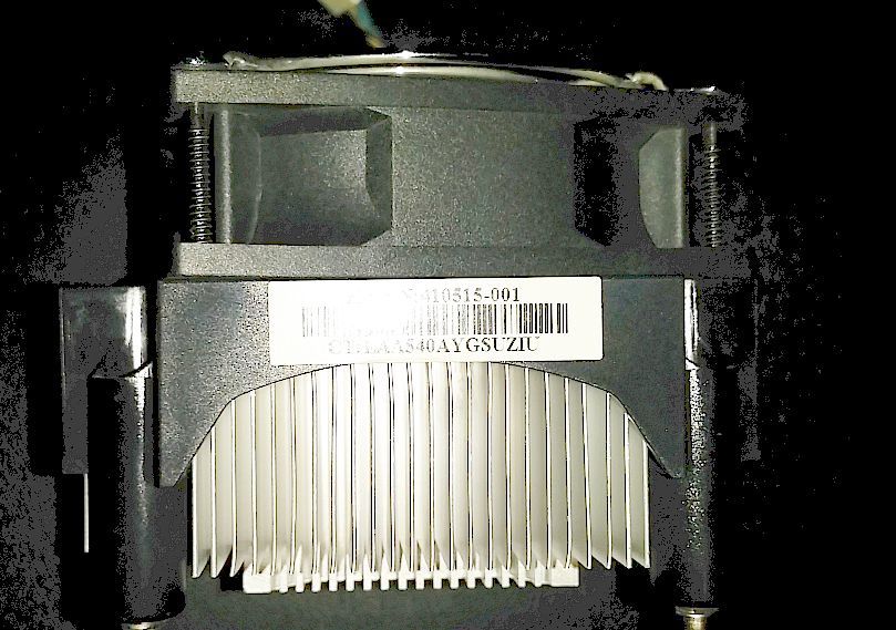 wentylator z radiatorem AVC z miedzianym rdzeniem