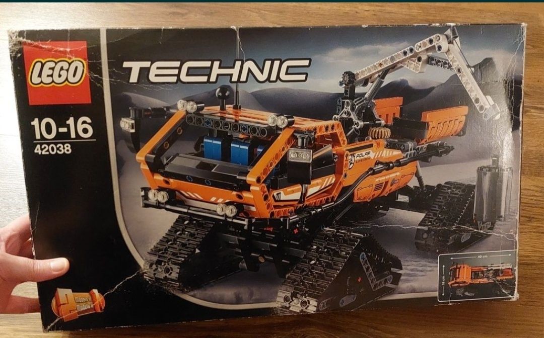 Lego Technic 42038 Arktyczny Łazik 10-16 kompletny z pudełkiem bdb