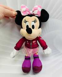 Рідкісна мʼяка іграшка Мінні Маус гонщиця Minnie Mouse Disney оригінал