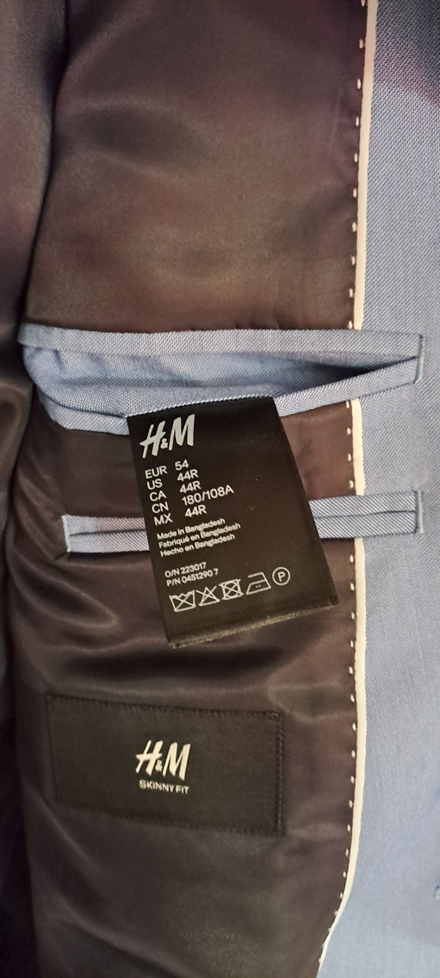 Garnitur h&m marynarka + spodnie