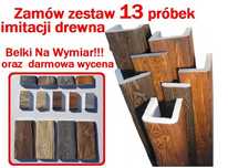 belki rustykalne imitacja drewna Na Wymiar próbki elastyczna deska