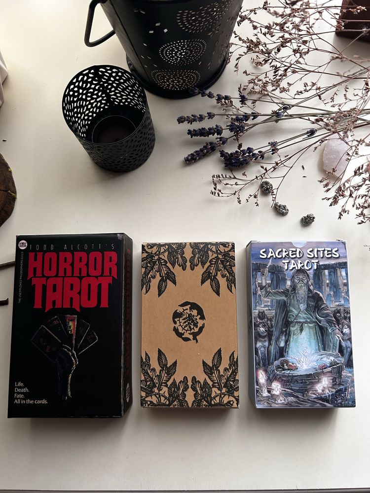 Карти таро, Horror tarot