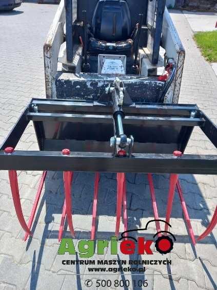 Krokodyl / chwytak do Bobcat — 0,9m → 1,6m 1-2 siłowniki szybki montaż