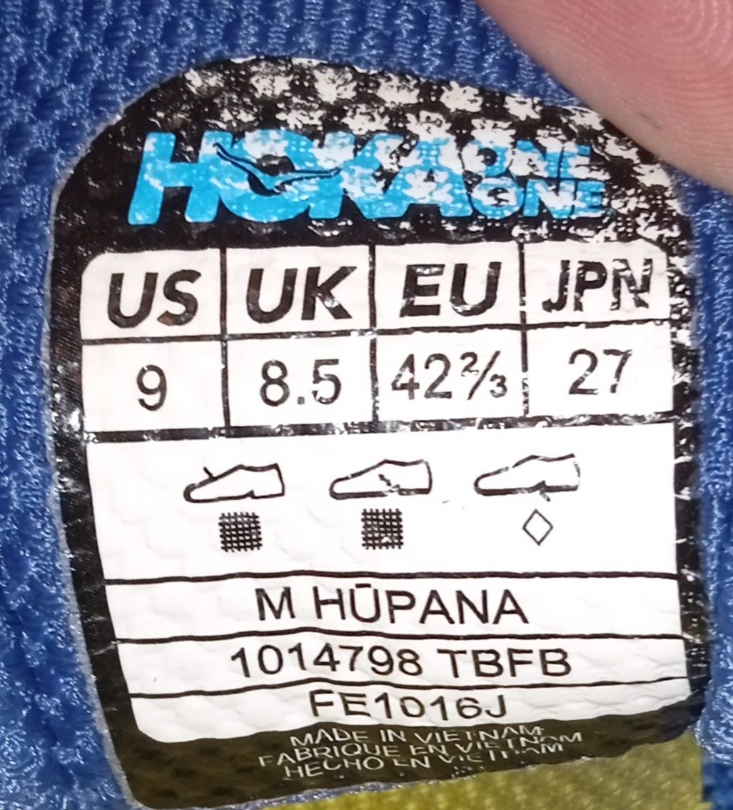 Кроссовки Hoka Hupana 42р