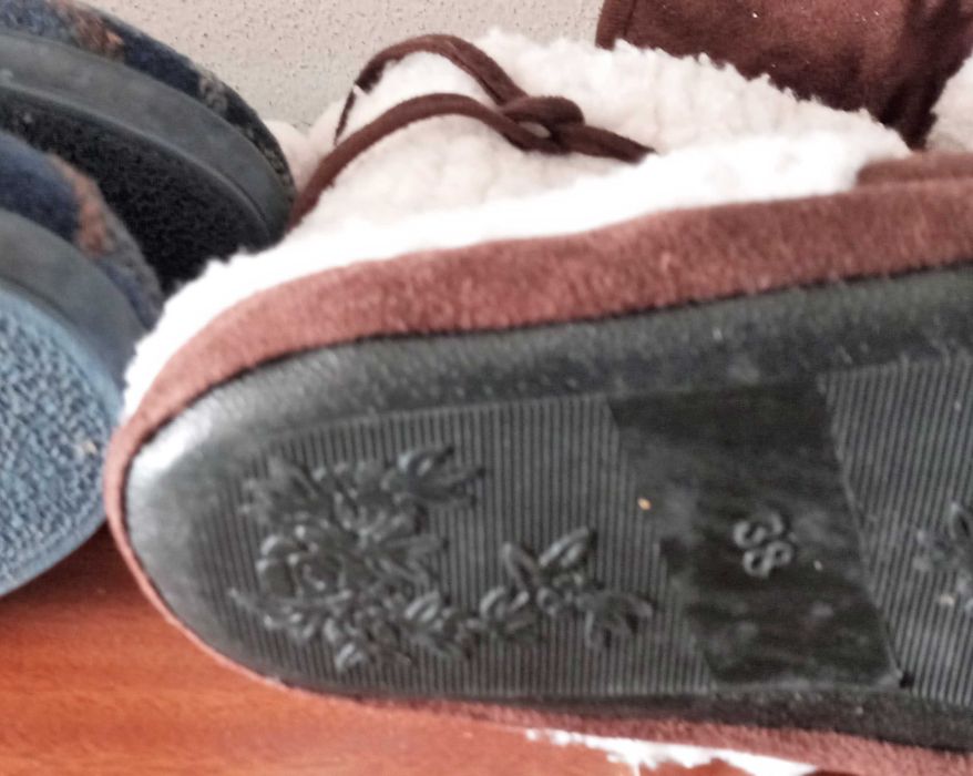 Conjunto 3 Pares Pantufas Chinelos 38