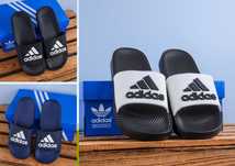 (1897+1898+1899) Сланці Adidas шльопанці тапочки 3 кольори (40-45)