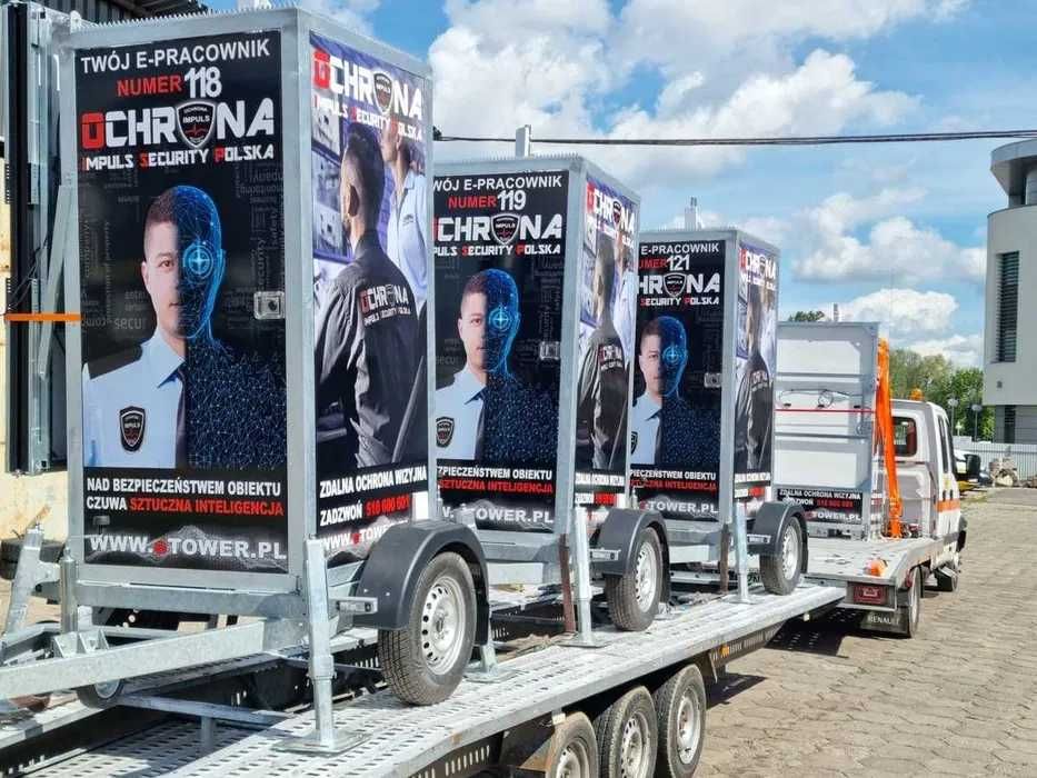 Mobilna Wieża Monitorująca, Monitoring Ochrona Zdalna – ZADZWOŃ!